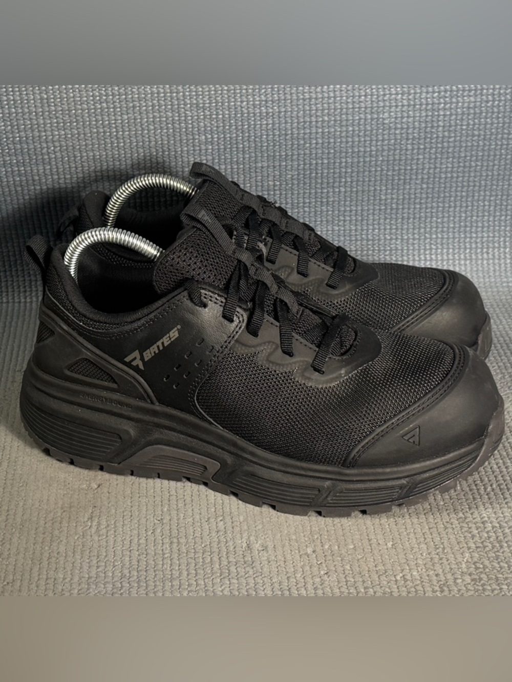 Bates Men’s Jumpstart Low‎ Energy Bound Carbon Safety Toe Shoes Size 7.5